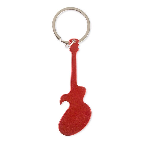 ALUMINUM KEYRING GUITAR
