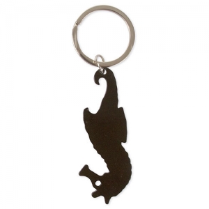 ALUMINUM KEYRING SEAHORSE ALUMINUM KEYRING SEAHORSE