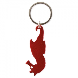 ALUMINUM KEYRING SEAHORSE ALUMINUM KEYRING SEAHORSE