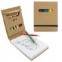COLORING NOTEBOOK + 12 COLOURED PENCILS COLORING NOTEBOOK + 12 COLOURED PENCILS