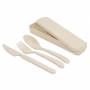 WHEAT FIBER CUTLERY SET WHEAT FIBER CUTLERY SET
