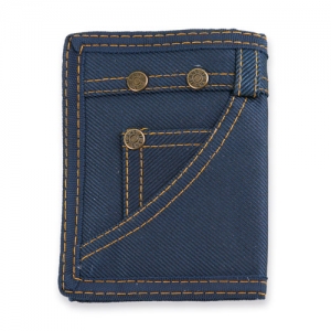 CARTERA JEANS AZUL