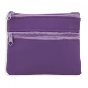 MONEDERO DOBLE CREMALLERA "LAUREN"