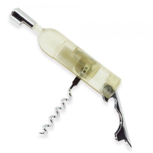 CORKSCREW WITH FORM BOTTLE WHITE CORKSCREW WITH FORM BOTTLE WHITE