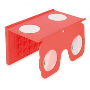 VISOR VR 3D ROJO