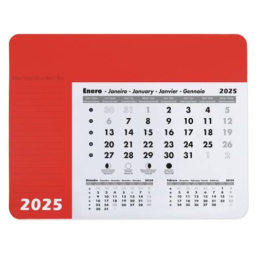 MOUSE PAD CALENDAR "DENNIS"