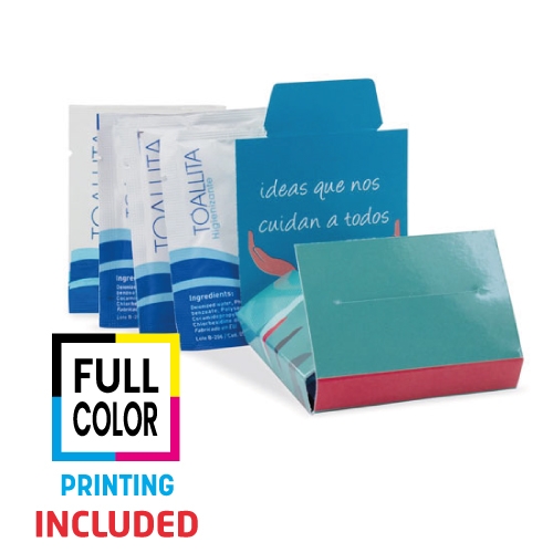 COVER PLUS 4 HYGIENIZING GEL WIPE