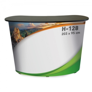 CURVED PROMOTION COUNTER "CURVY" CURVED PROMOTION COUNTER "CURVY"