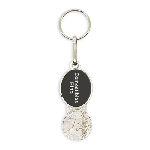PERSONALIZED EURO KEYRING 