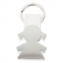 GIRL SHAPED METAL KEYRING GIRL SHAPED METAL KEYRING