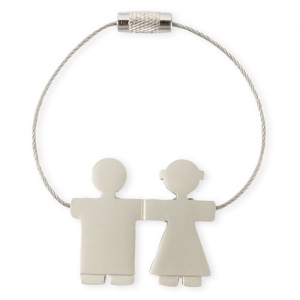 DUO METAL KEY-RING DUO METAL KEY-RING