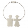 DUO METAL KEY-RING DUO METAL KEY-RING
