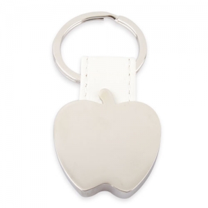 APPLE SHAPED METAL KEYRING APPLE SHAPED METAL KEYRING