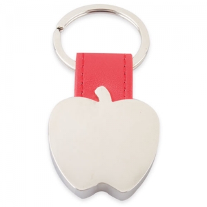 APPLE SHAPED METAL KEYRING APPLE SHAPED METAL KEYRING