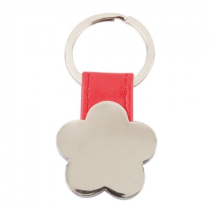 FLOWER SHAPED METAL KEY-RING FLOWER SHAPED METAL KEY-RING