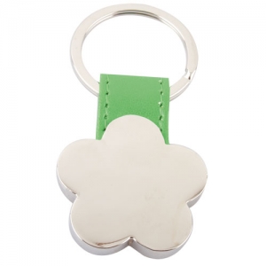 FLOWER SHAPED METAL KEY-RING FLOWER SHAPED METAL KEY-RING