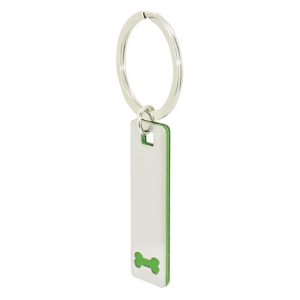 BONE-SHAPED ELONGATED KEYRING BONE-SHAPED ELONGATED KEYRING
