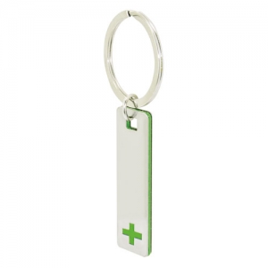 ELONGATED CROSS KEYRING ELONGATED CROSS KEYRING