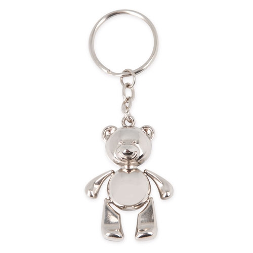TEDDY METAL KEYRING