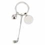 METALLIC KEYRING GOLF METALLIC KEYRING GOLF