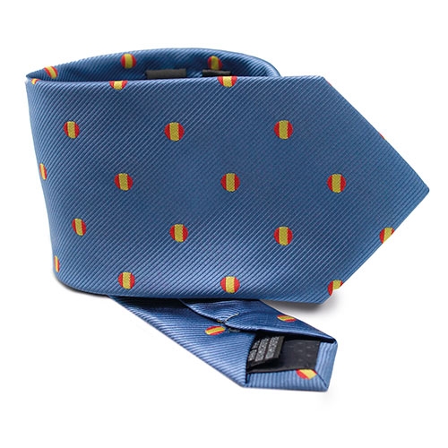 MICROFIBRE TIE SPANISH FLAG