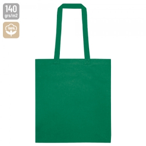 BOLSA DE ASA VERDE ALGODON "KELSO"