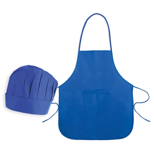 SET DELANTAL Y GORRO INFANT NWROYAL