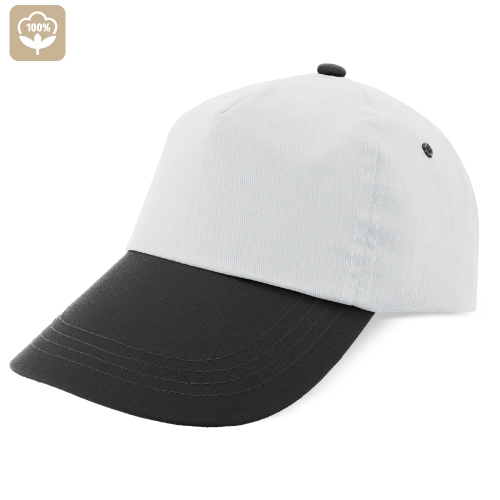 TWO COLORS 5 PANELS CAP