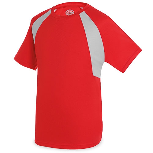 CAMISETA COMBINADA D&F ROJA 12-14 