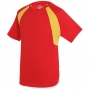 CAMISETA COMBINADA D&F ROJA 8-10 