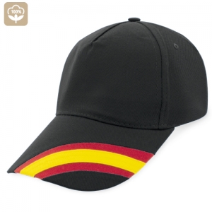 GORRA NACIONAL 5 PANELES ALGODN PEINADO 