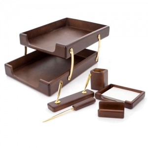 SET DE ESCRITORIO MADERA SET DE ESCRITORIO MADERA