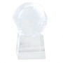 WORLD SHAPED GLASS TROPHY WORLD SHAPED GLASS TROPHY