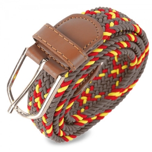 FLAG ELASTIC BELT/ BEIGE FLAG ELASTIC BELT/ BEIGE