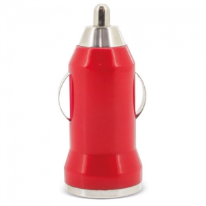 CARGADOR DE COCHE USB ROJO