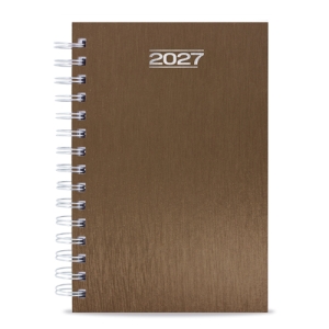 AGENDA ANILLA METALIZADA "RAKI"