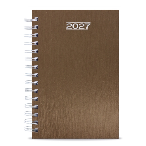 AGENDA ANILLA METALIZADA "RAKI"