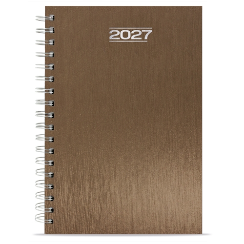 AGENDA ANILLA METALIZADA "NICK"
