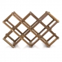 WOODEN BOTTLE RACK 10 BOTTLES WOODEN BOTTLE RACK 10 BOTTLES