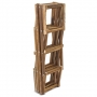 WOODEN BOTTLE RACK 10 BOTTLES WOODEN BOTTLE RACK 10 BOTTLES