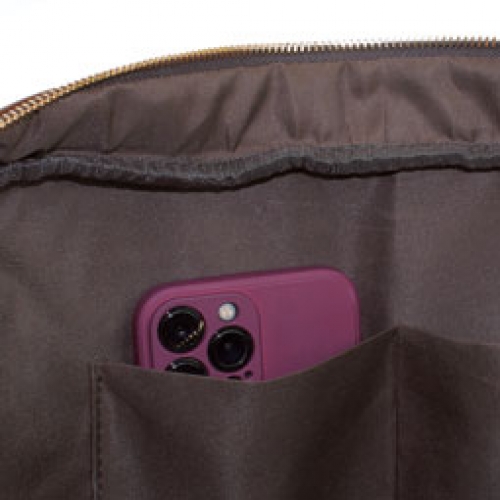 LEATHER SUITCASE PIERRE DELONE 