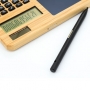 BAMBOO CALCULATOR WITH AUTOMATIC TABLE BAMBOO CALCULATOR WITH AUTOMATIC TABLE