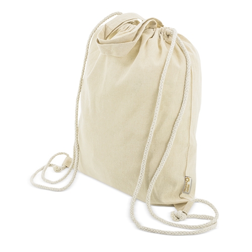 BOLSA MOCHILA DE ALGODÓN RECICLADO "AGRA"