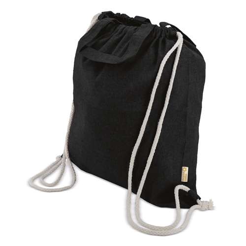 BOLSA MOCHILA DE ALGODÓN RECICLADO "AGRA"