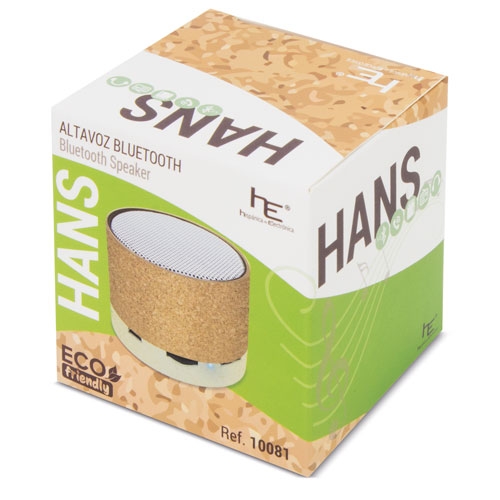 ALTAVOZ BLUETOOTH CORCHO "HANS"