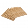 SET OF 5 BAMBOO COASTERS SET OF 5 BAMBOO COASTERS