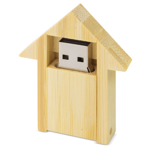 USB CASA DE BAMBÚ 32GB "RESIDENT"