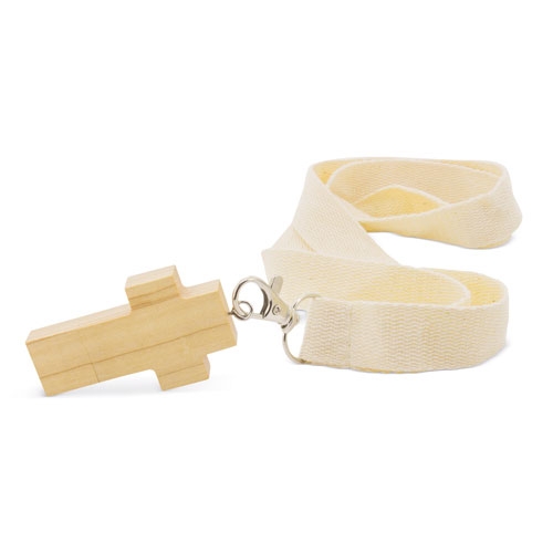 USB CRUZ DE BAMBÚ 32GB "HOLY"