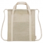 RECYCLED COTTON BACKPACK BAG RECYCLED COTTON BACKPACK BAG