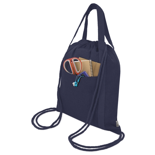 BOLSA MOCHILA DE ALGODÓN RECICLADO "YALA"